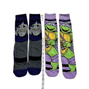 Character Socks - Ninja Turtles- Mens 8-12